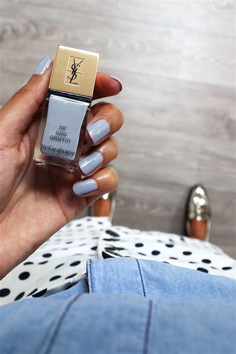 ysl gris graffiti nail polish|ysl beauty nail varnish.